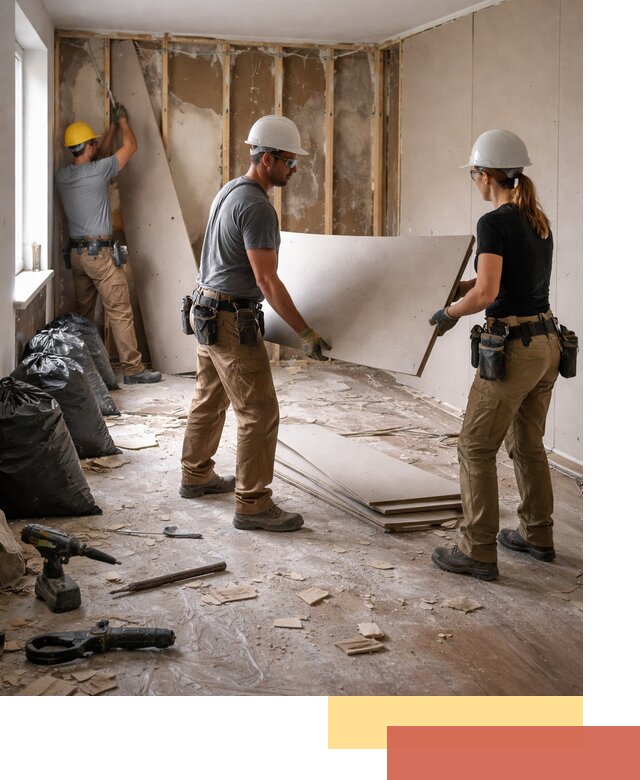 Демонтаж стеновых панелей в Набережных Челнах быстро и аккуратно