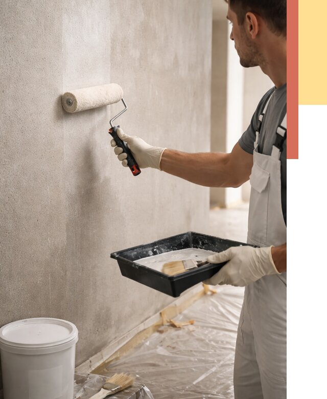 Грунтовка стен в Набережных Челнах от 2235 руб. м2 — быстро, недорого, с материалом | ОТДЕЛОЧНИК-Нбр