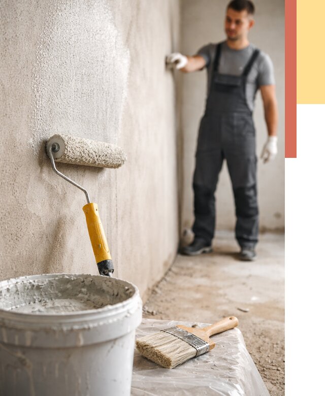 Нанесение бетоноконтакта на стены в Набережных Челнах от 4266 руб. быстро и недорого | ОТДЕЛОЧНИК-Нбр