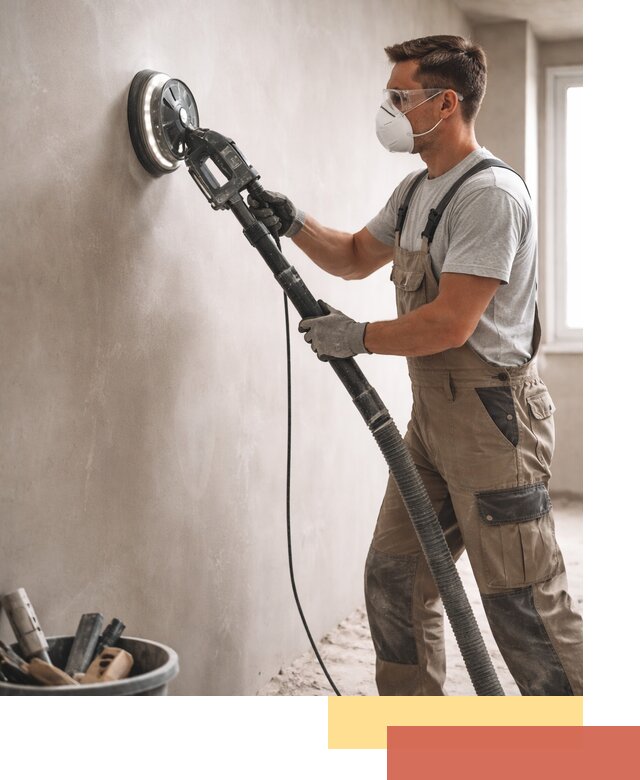 Профессиональная шлифовка стен в Набережных Челнах быстро и качественно