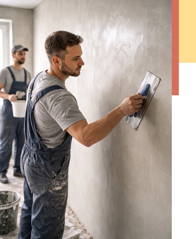 Глянцевание штукатурки стен в Набережных Челнах от 7619 руб. — услуги и затирка | ОТДЕЛОЧНИК-Нбр