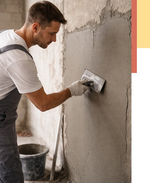 Штукатурка стен под плитку в Набережных Челнах от 4266 руб./м2 — выравнивание под плитку | ОТДЕЛОЧНИК-Нбр