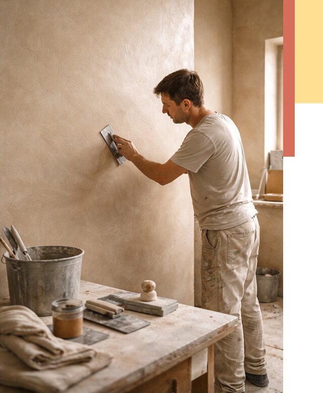 Марокканская штукатурка таделакт в Набережных Челнах под ключ от 4266 руб. | ОТДЕЛОЧНИК-Нбр