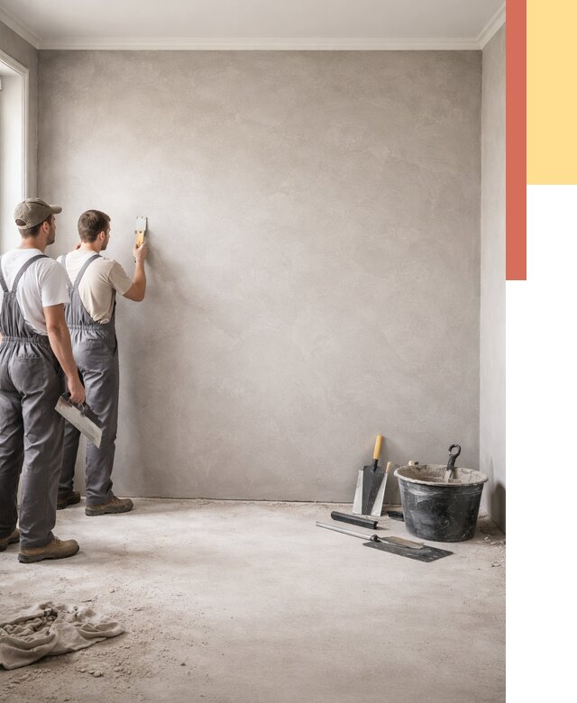 Микробетон на стены в Набережных Челнах от 1270 руб. — нанесение и отделка | ОТДЕЛОЧНИК-Нбр