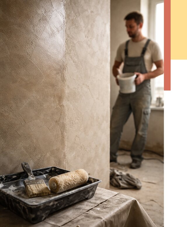 Нанесение воска на штукатурку в Набережных Челнах от 3555 руб. | Услуги ОТДЕЛОЧНИК-Нбр