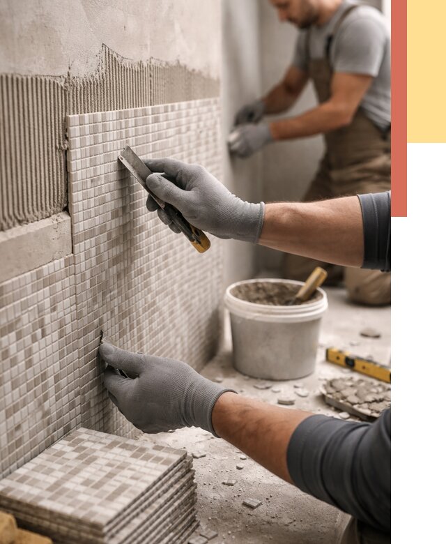 Облицовка стен мозаикой в Набережных Челнах от 3251 руб/м2 — укладка мозаики на стены | ОТДЕЛОЧНИК-Нбр