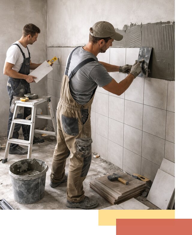 Укладка плитки на стены в Набережных Челнах профессионально и надежно