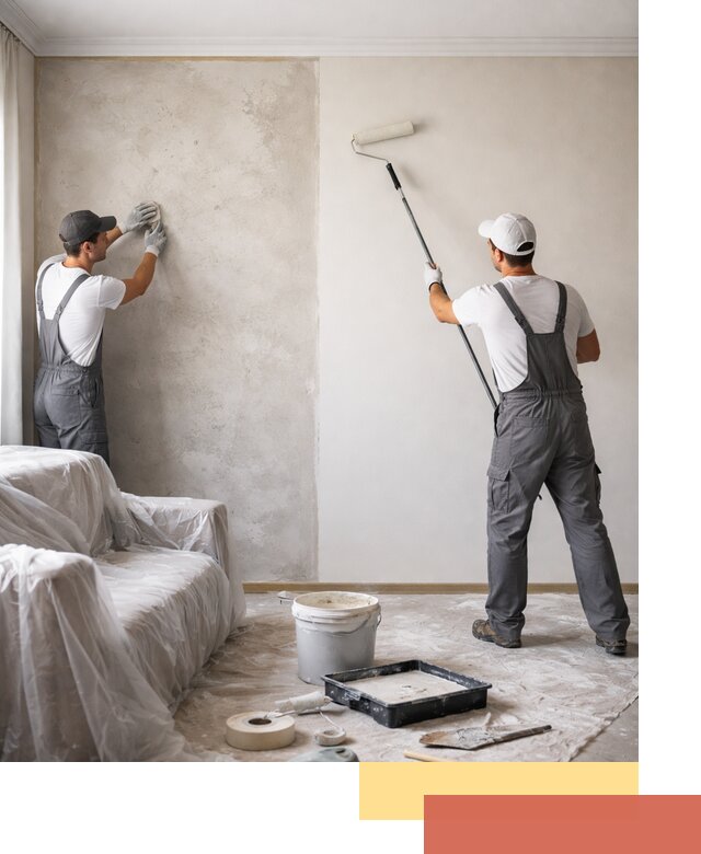 Покраска стен антивандальной краской в Набережных Челнах