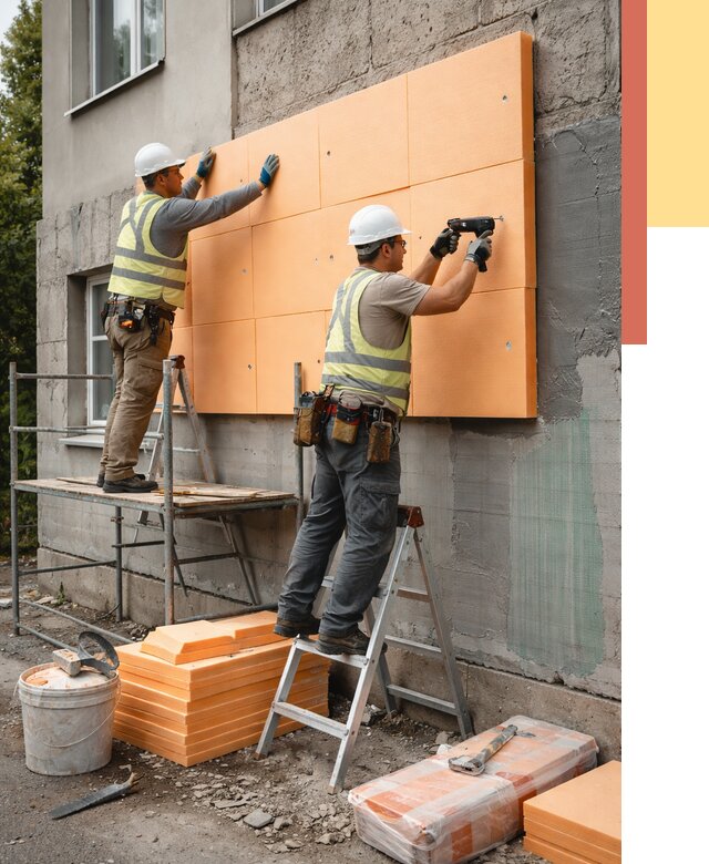 Утепление стен пеноплексом в Набережных Челнах от 1879 руб./м2 — быстро и недорого | ОТДЕЛОЧНИК-Нбр