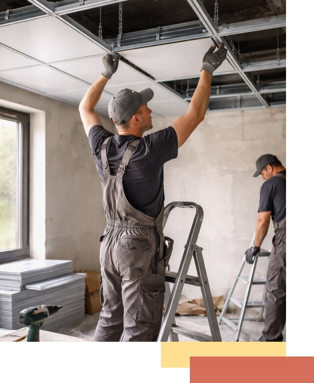 Монтаж кассетного потолка в Набережных Челнах качественно и быстро