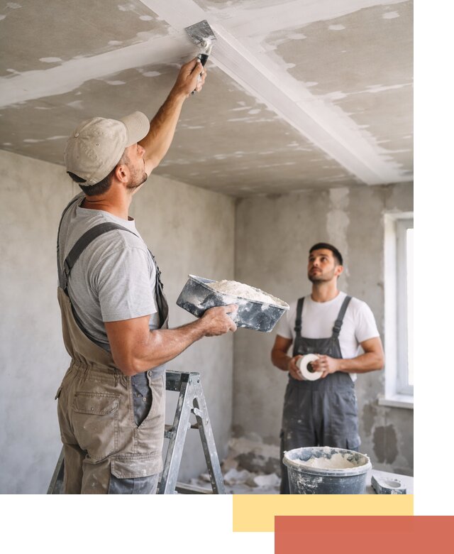 Обработка швов потолка ГКЛ в Набережных Челнах: качественная заделка и шпатлевка