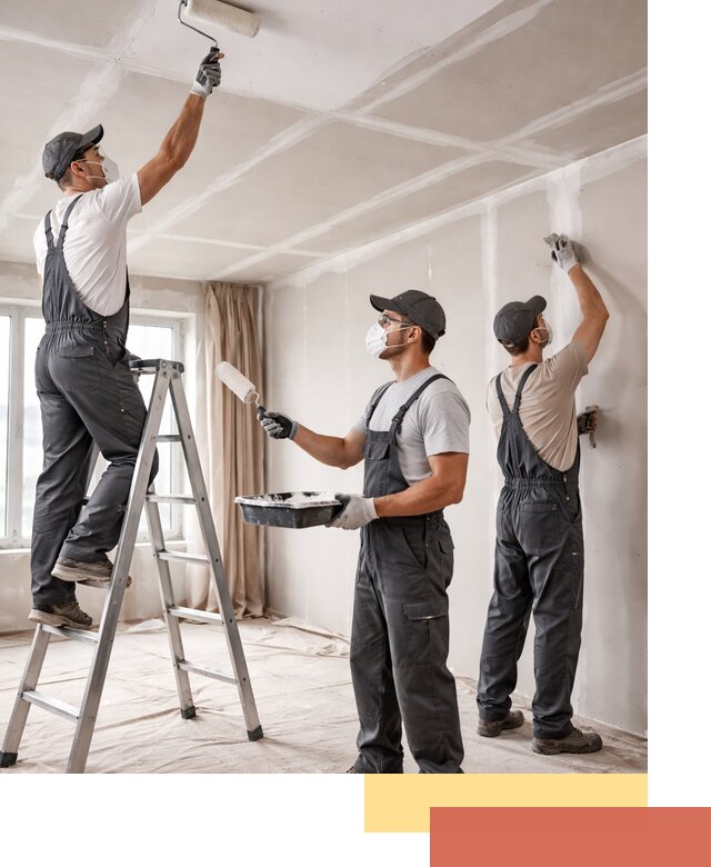 Покраска потолка из гипсокартона в Набережных Челнах качественно и недорого