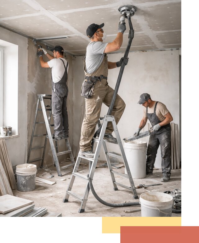 Ремонт потолка из гипсокартона в Набережных Челнах: быстрый и качественный монтаж