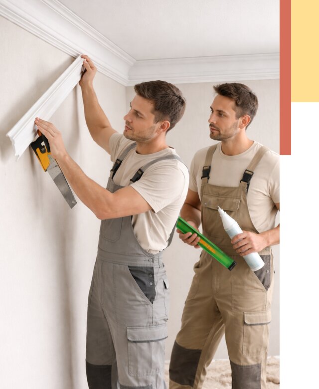 Монтаж потолочного плинтуса в Набережных Челнах от 2336 руб. — быстро и недорого | ОТДЕЛОЧНИК-Нбр