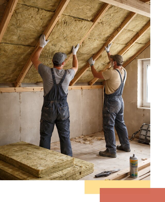 Утепление потолка минеральной ватой в Набережных Челнах