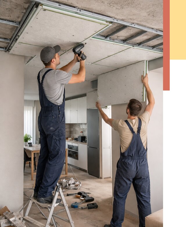 Шумоизоляция потолка панелями зипс в Набережных Челнах от 1879 руб. под ключ | ОТДЕЛОЧНИК-Нбр